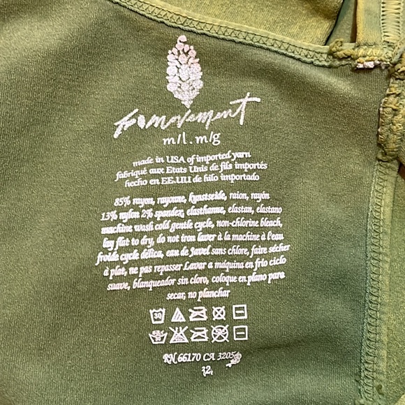 🥳HP🥳 NWOT Free People Movement Good Karma Onesie - Picture 10 of 11